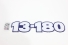 Emblema '13-180' Pequeno