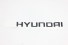 Emblema 'Hyundai' Capô Hr (Preto) S/ Resina
