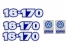 Kit Emblema Vw 16-170 Resinado 1991 / 1999