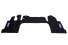 Tapete Cabini Vw 8-120/8-150/5.140/5.160/9.160 Delivery Pvc (1 Peça) (Escrito Delivery) Preto 00/12