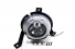 Farol Auxiliar L200 Triton C/Mold (Cinza) 07/11 Ld
