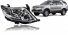 Farol Dianteiro Hilux Sw4 12/15 Ld