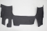 Tapete Cabini Vw 8-120/8-150/5.140/5.160/9.160 Delivery 8.150e/9.150e Worker Escrito Volkswagen Pvc (1 Peça) Cinza