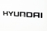 Emblema 'Hyundai' Capô Hr (Preto) S/ Resina