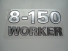 Emblema '8-150 Worker' Lateral Vw