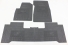 Tapete Cabine Hilux 15/20 4x4 Cabine Dupla (3 Peças) Borracha Padrão Original