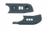 Kit Moldura Painel Inferior F-1000/ F-4000 93/98  2 Peças