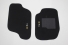 Tapete Cabini S10 95/11 Cabine Simples Carpete (2 Peças) Preto