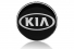 Emblema Calota Kia Sportage 03/07 Preto 56mm