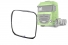 Espelho Mb Axor/Atego/1938s Comvexo (Menor)