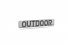 Emblema 'Outdoor' Triton Outdoor 16/... (Porta) Paralelo