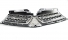 Grade Triton Chrome 16/17 Pajero Dakar 14/16 Aplicavel Triton Hpe 14/16 C/ Friso Cromado