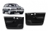Kit Forro Porta Gol Parati 4 Portas  Saveiro G2/G3 C/ Tela Diant Preto 2 Peças