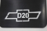 Badana D20 Material Pesado 4 Peças Inox C/ Logo